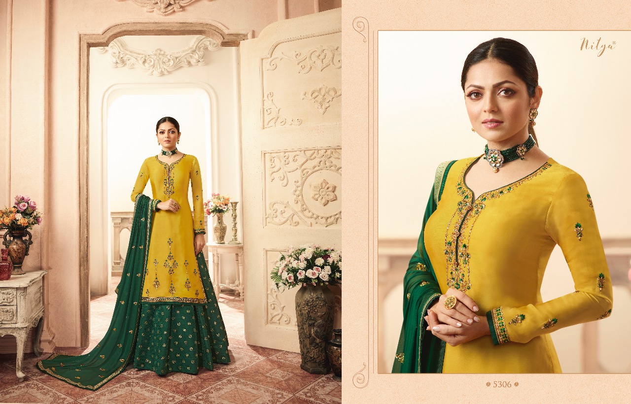 LT Nitya 153 Celebrity Style Party Wear Wedding Special Lehenga Style Salwar Kameez