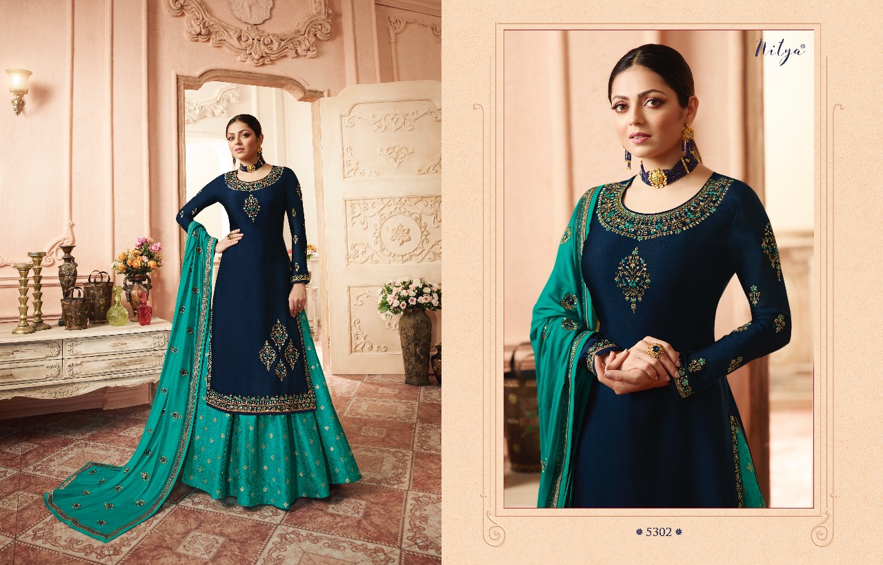 LT Nitya 153 Celebrity Style Party Wear Wedding Special Lehenga Style Salwar Kameez