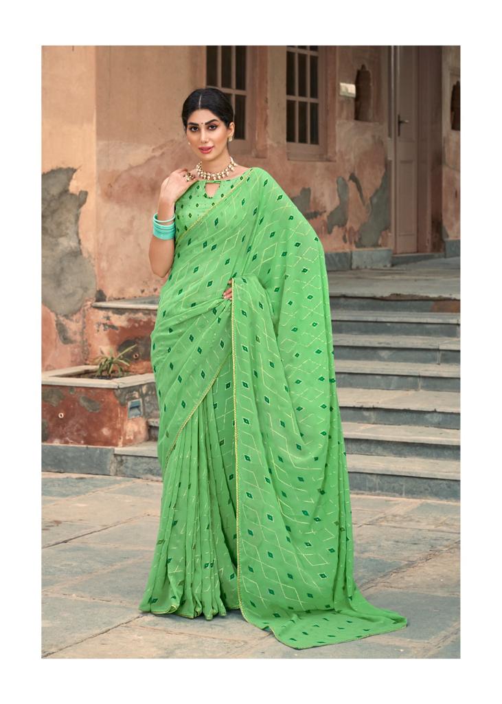 lt kashvi creation aarini georgette gorgeous look saree catalog