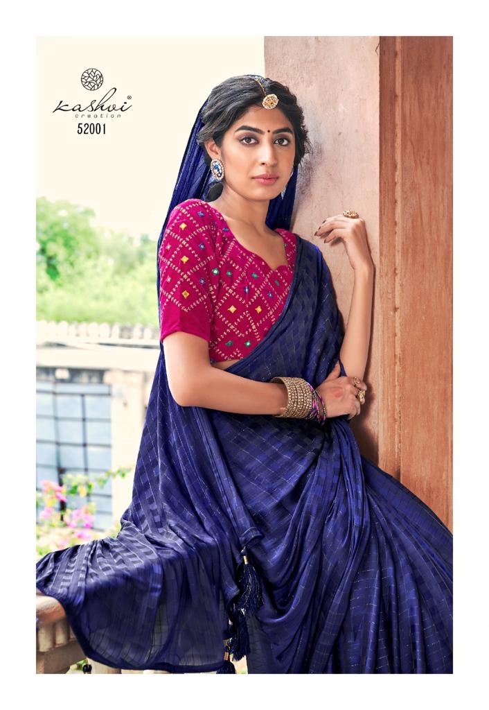 lt kashvi creation amrapali rainbow elegant saree catalog