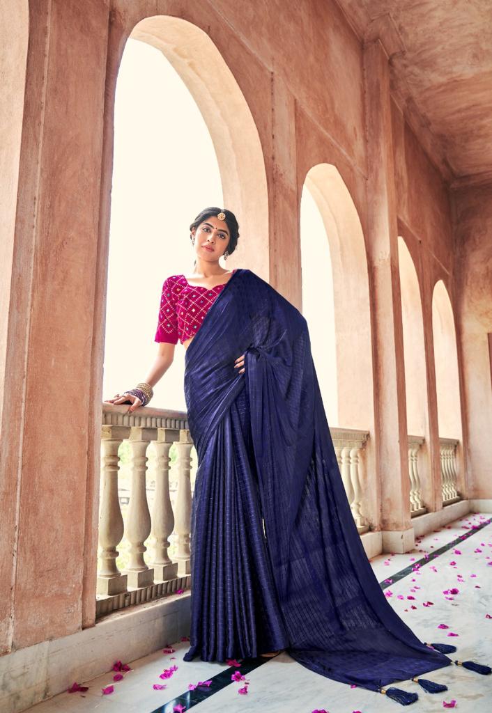 lt kashvi creation amrapali rainbow elegant saree catalog