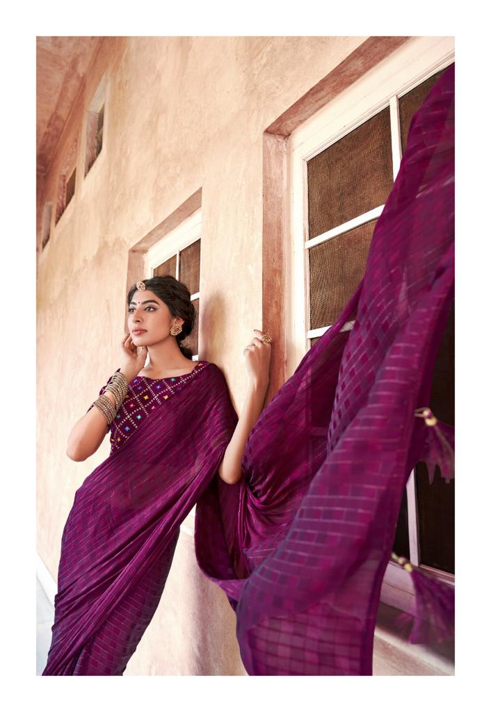 lt kashvi creation amrapali rainbow elegant saree catalog