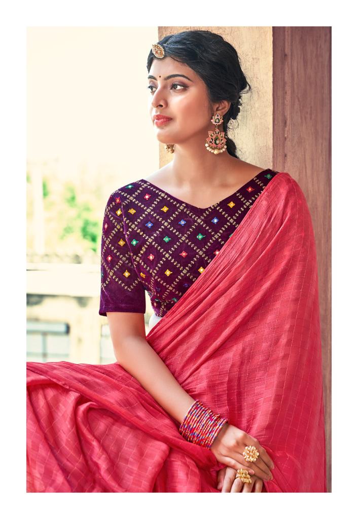 lt kashvi creation amrapali rainbow elegant saree catalog