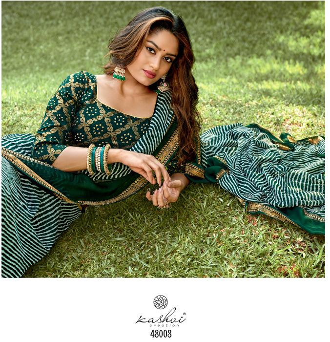 lt kashvi creation divangi dull moss elegant saree catalog