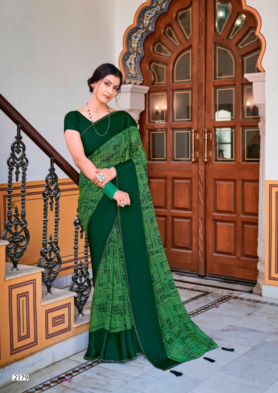 lt kashvi creation indrani georgette regal look saree catalog