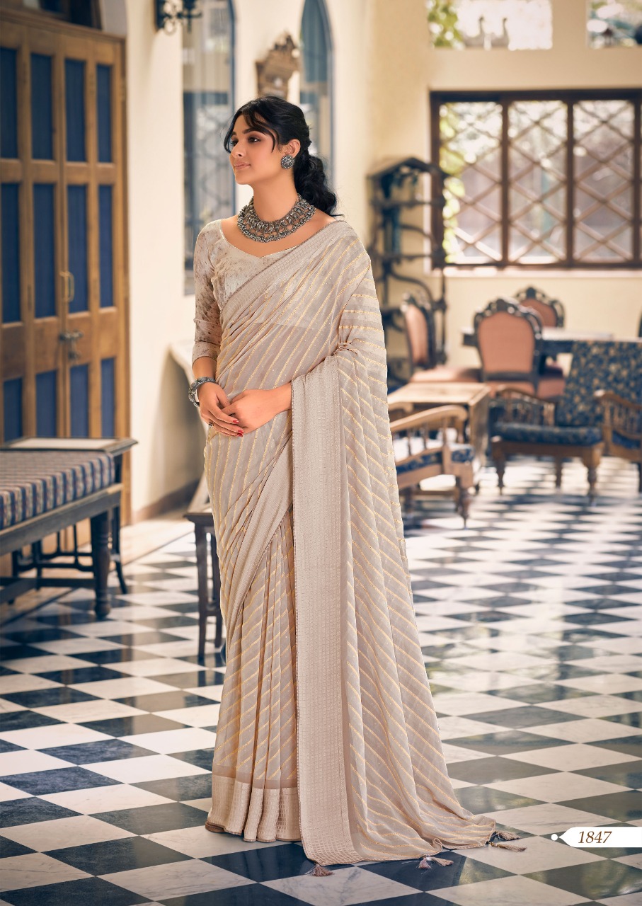 lt kashvi creation mareena georgette astonishing saree catalog