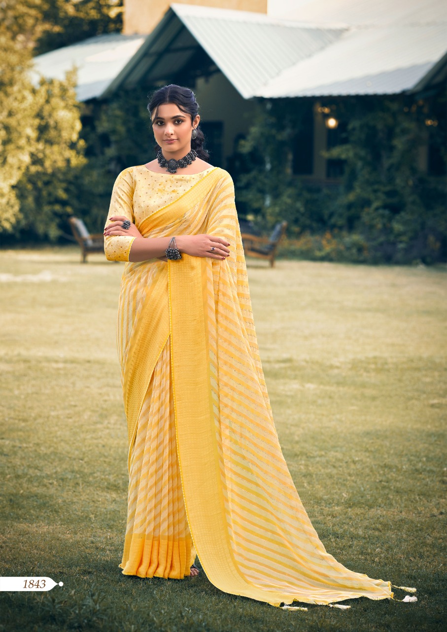 lt kashvi creation mareena georgette astonishing saree catalog