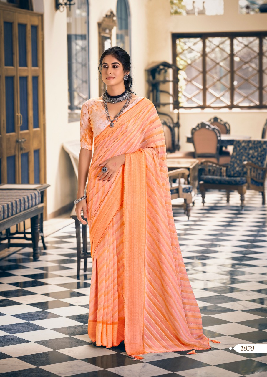 lt kashvi creation mareena georgette astonishing saree catalog