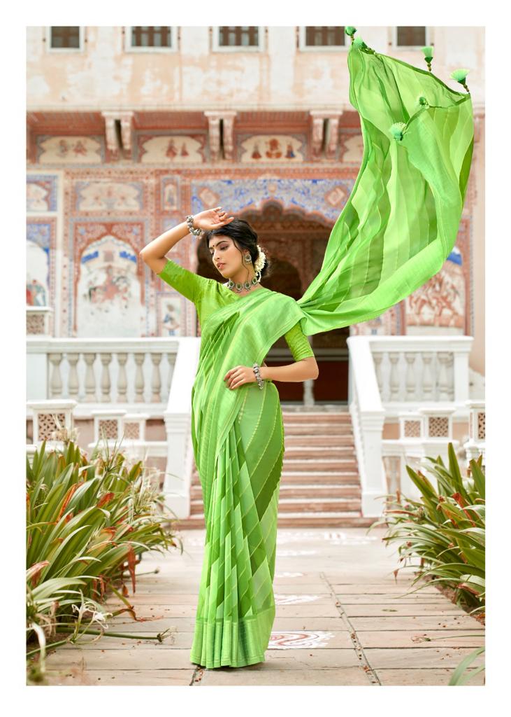 lt kashvi creation rangat georgette astonishing print saree catalog