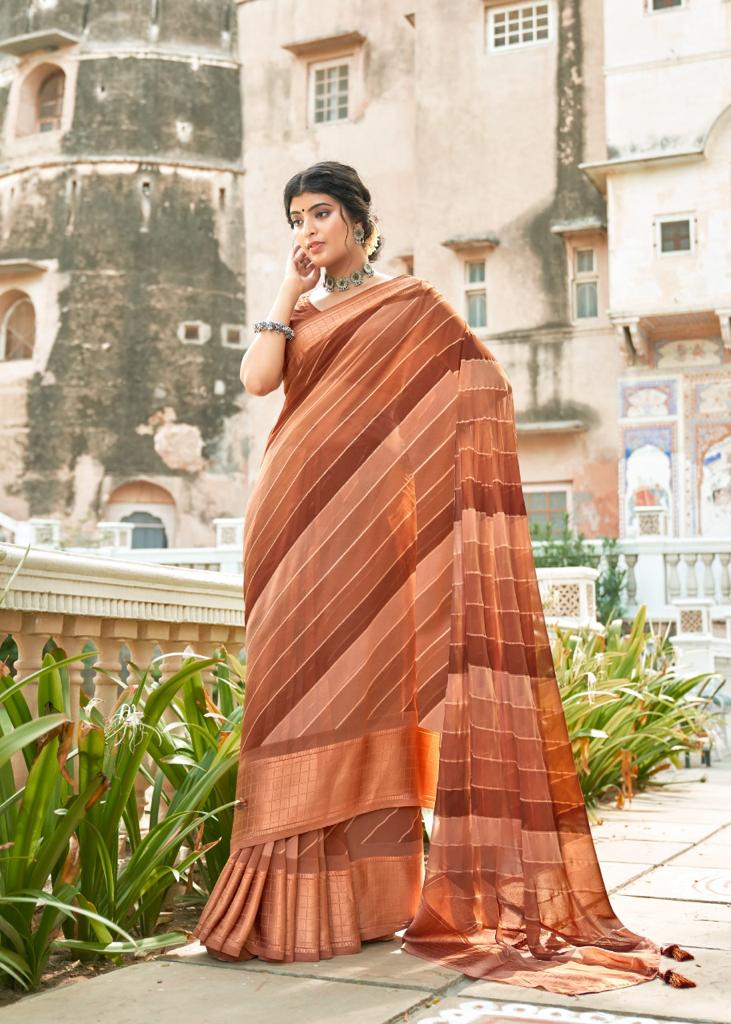 lt kashvi creation rangat georgette astonishing print saree catalog