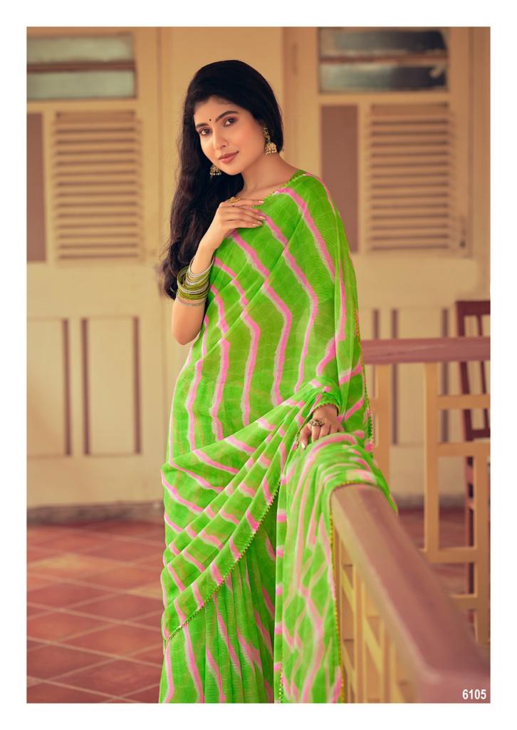 lt kashvi creation sukanya chiffon catchy look saree catlog