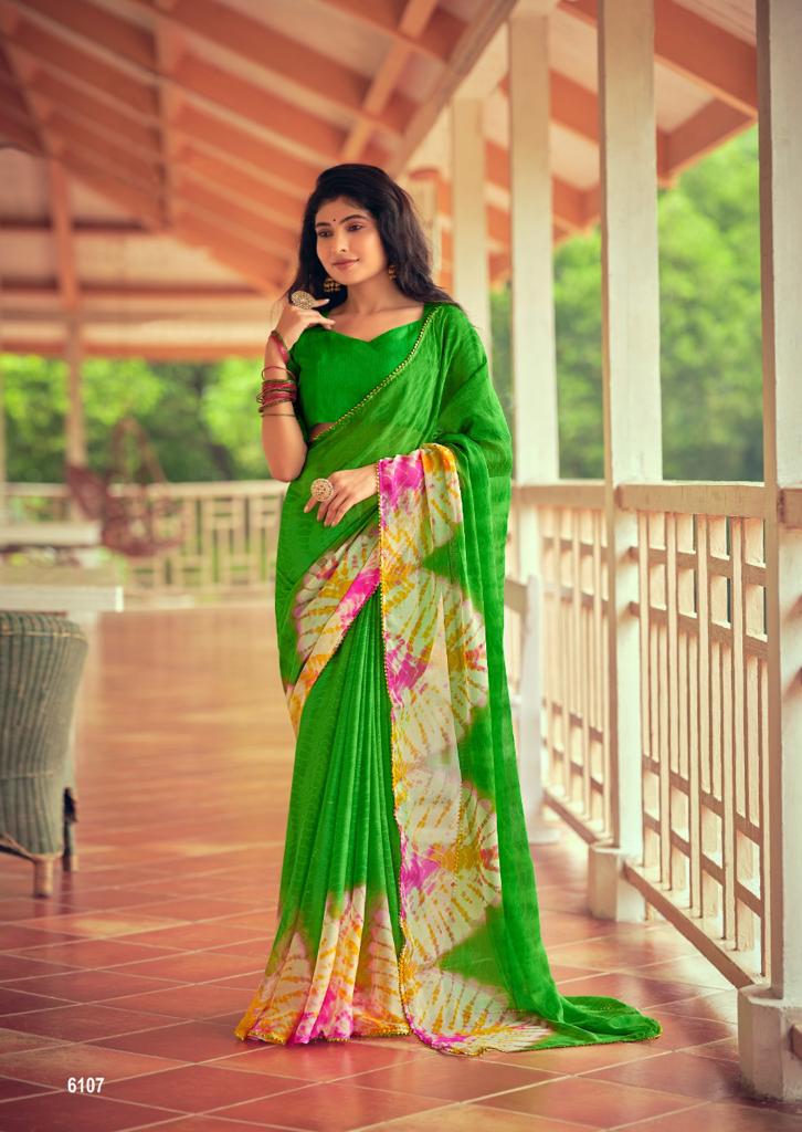 lt kashvi creation sukanya chiffon catchy look saree catlog