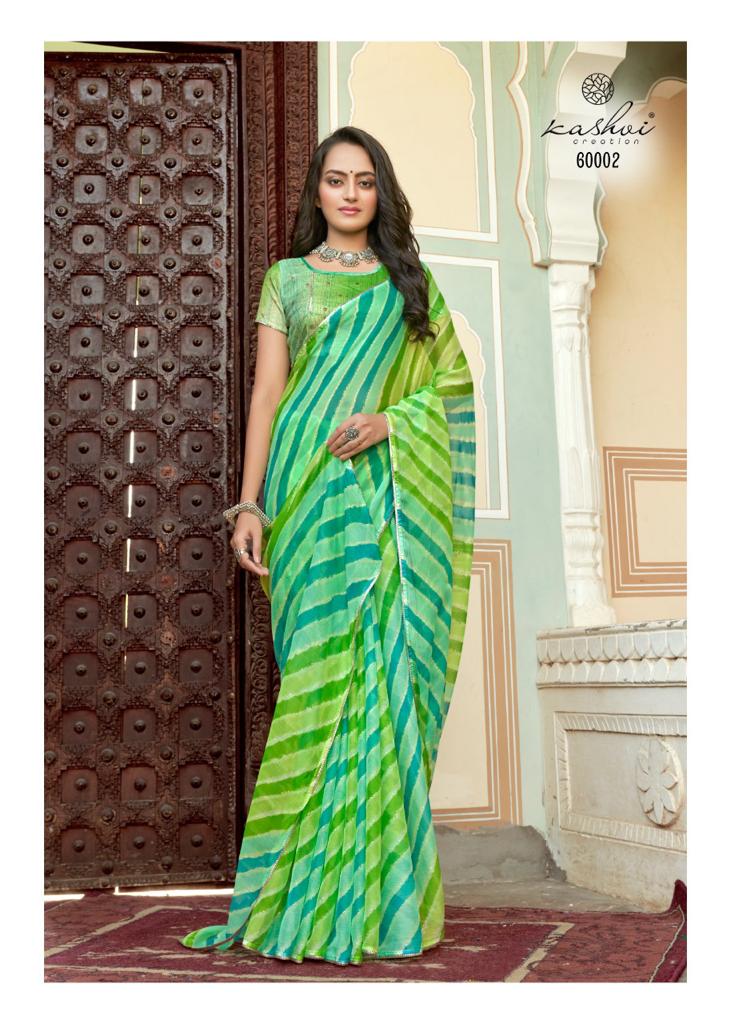 lt saree kashvi creation sugandha chiffon graceful look saree catalog