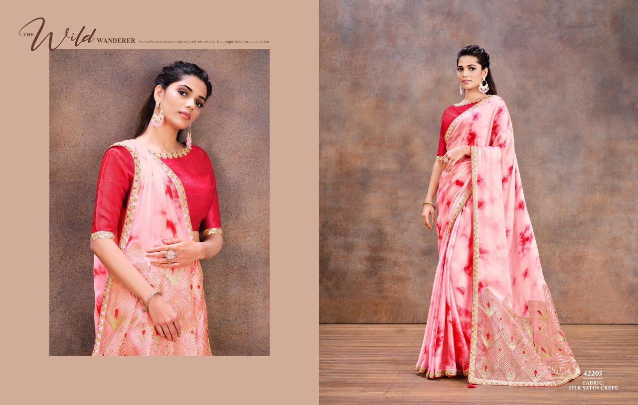 mahotsav norita eleanor 42200 series catchy look saree catalog