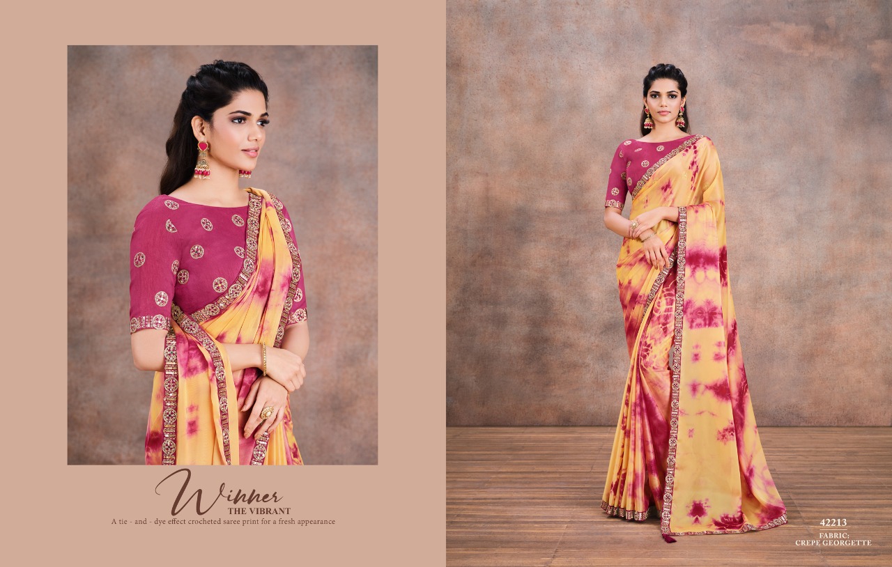 mahotsav norita eleanor 42200 series catchy look saree catalog