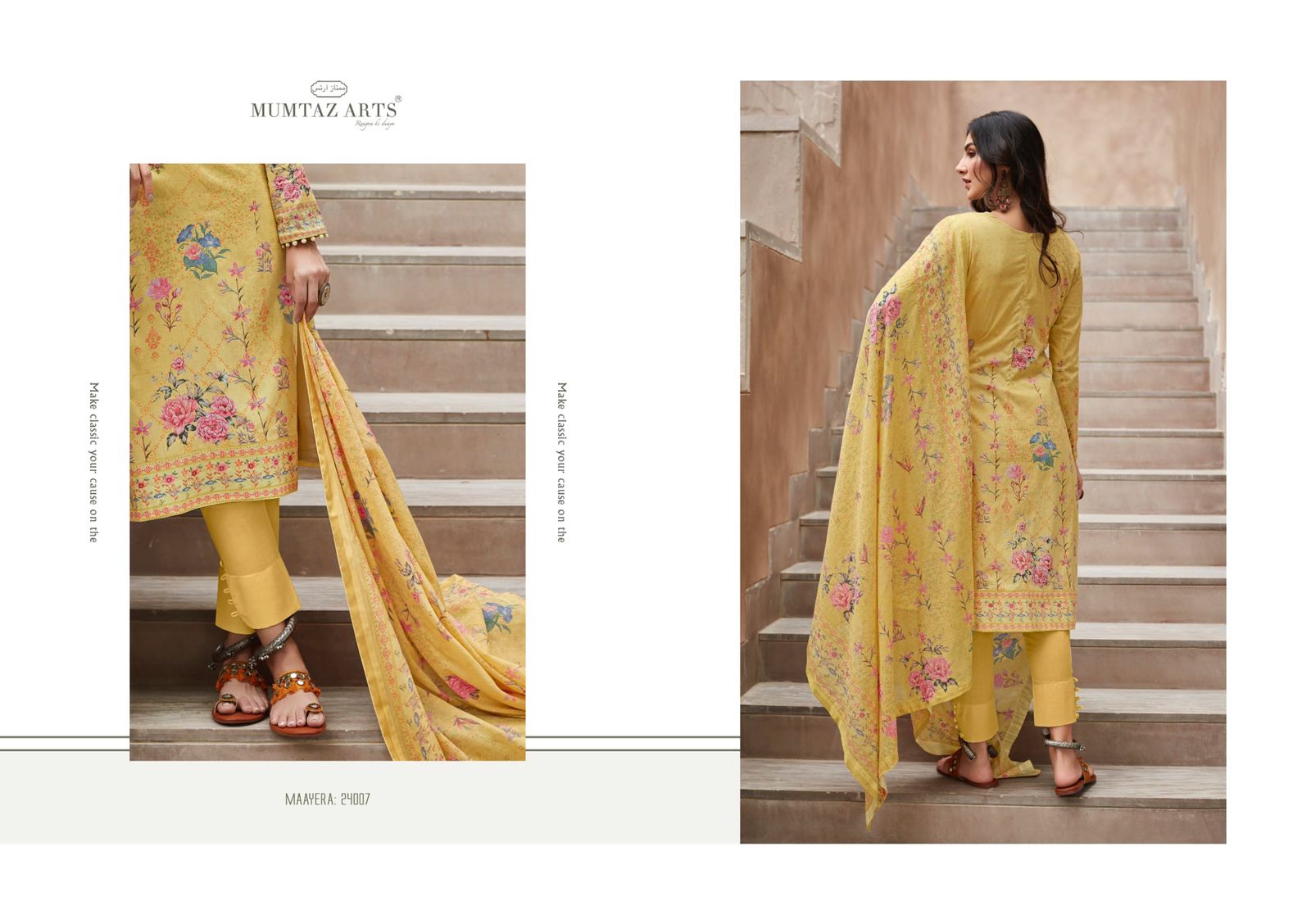 mumtaz art rango ki duniya mayeera pure lawn cotton exclusive print salwar suit catalog