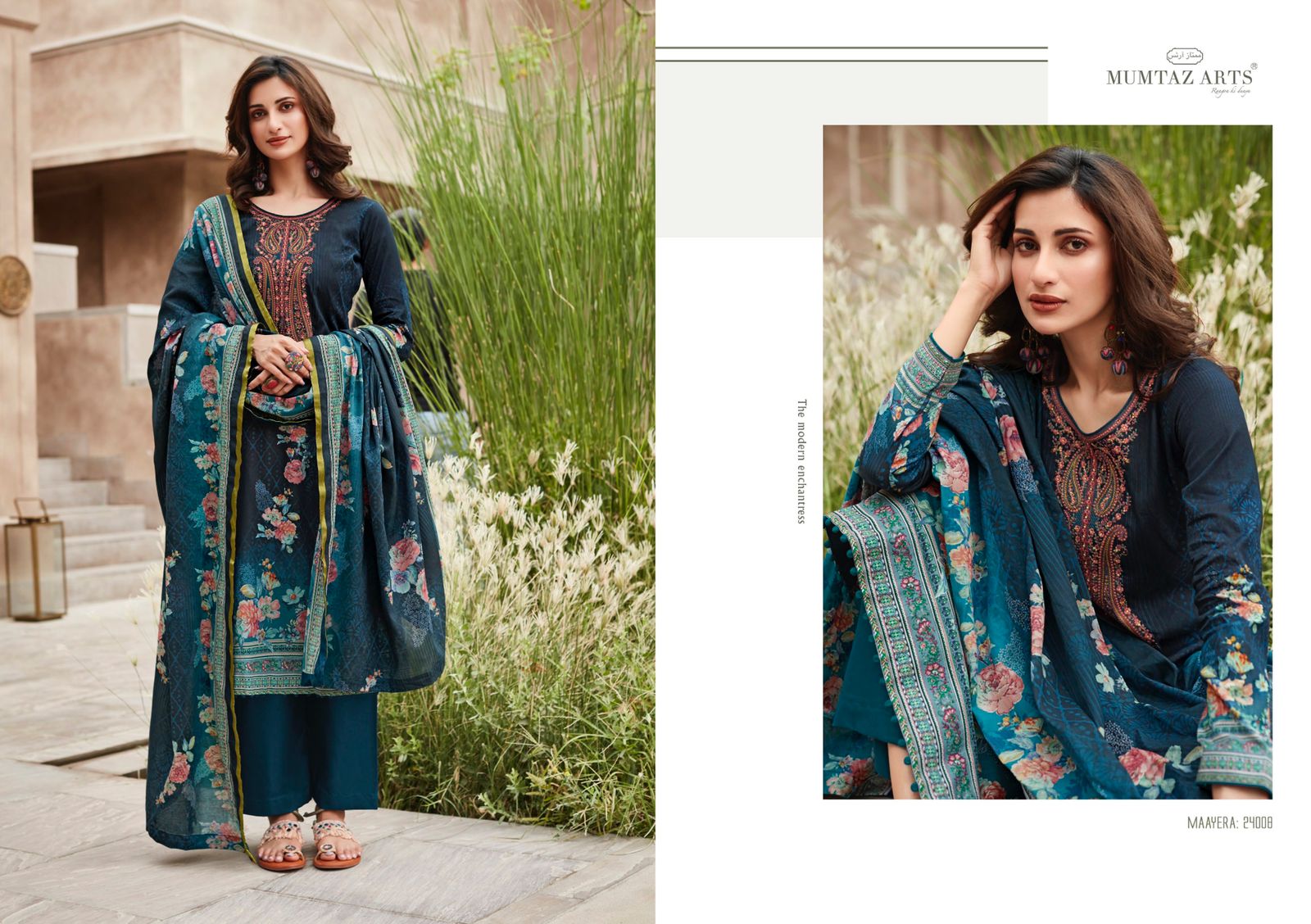 mumtaz art rango ki duniya mayeera pure lawn cotton exclusive print salwar suit catalog