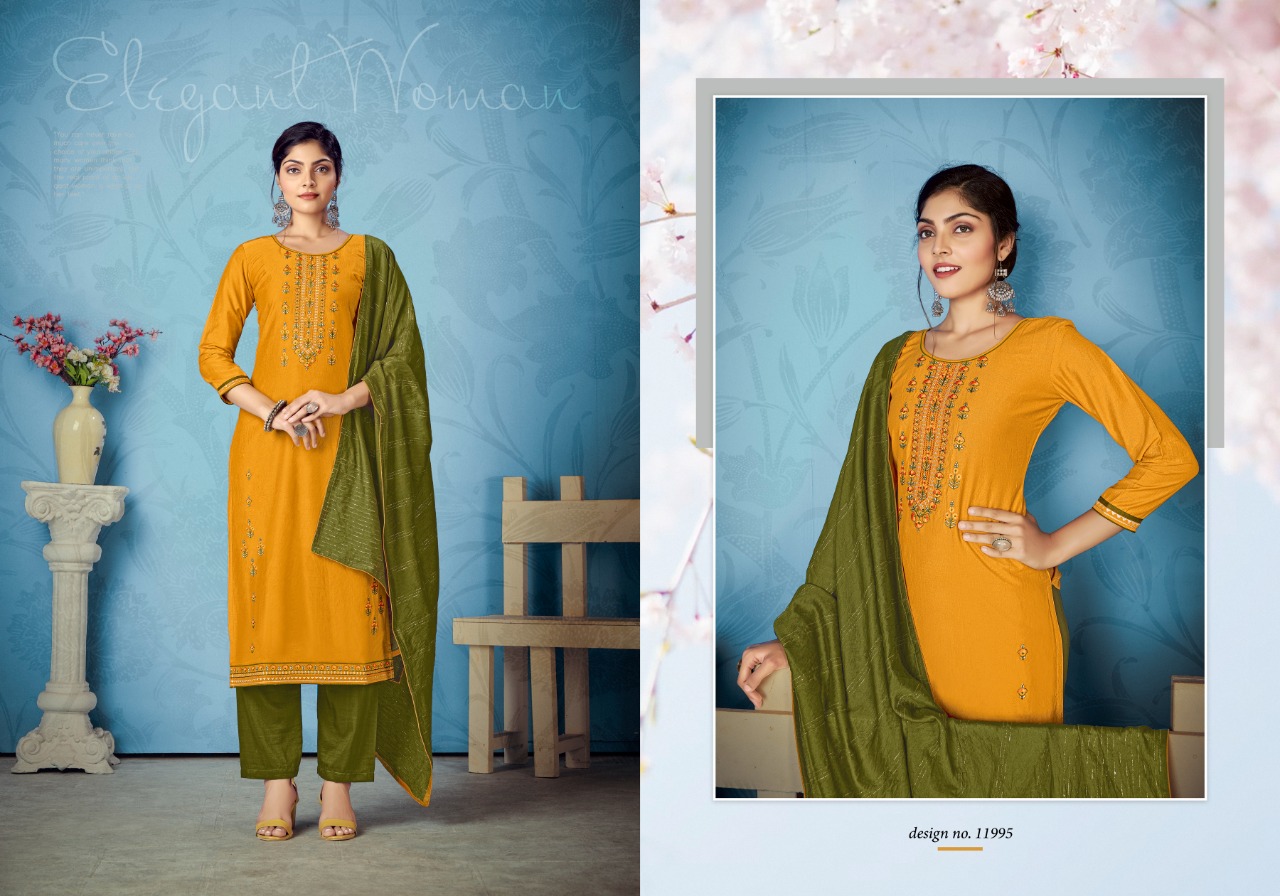 panch ratna anokhi parampara silk elegant style salwar suit catalog