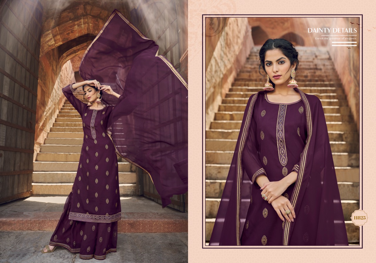 panch ratna victoria georgette astonishing salwar suit catalog