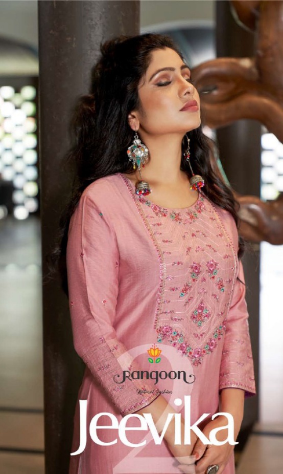 rangoon kessi jeevika 2 viscose new and modern style kurti catalog