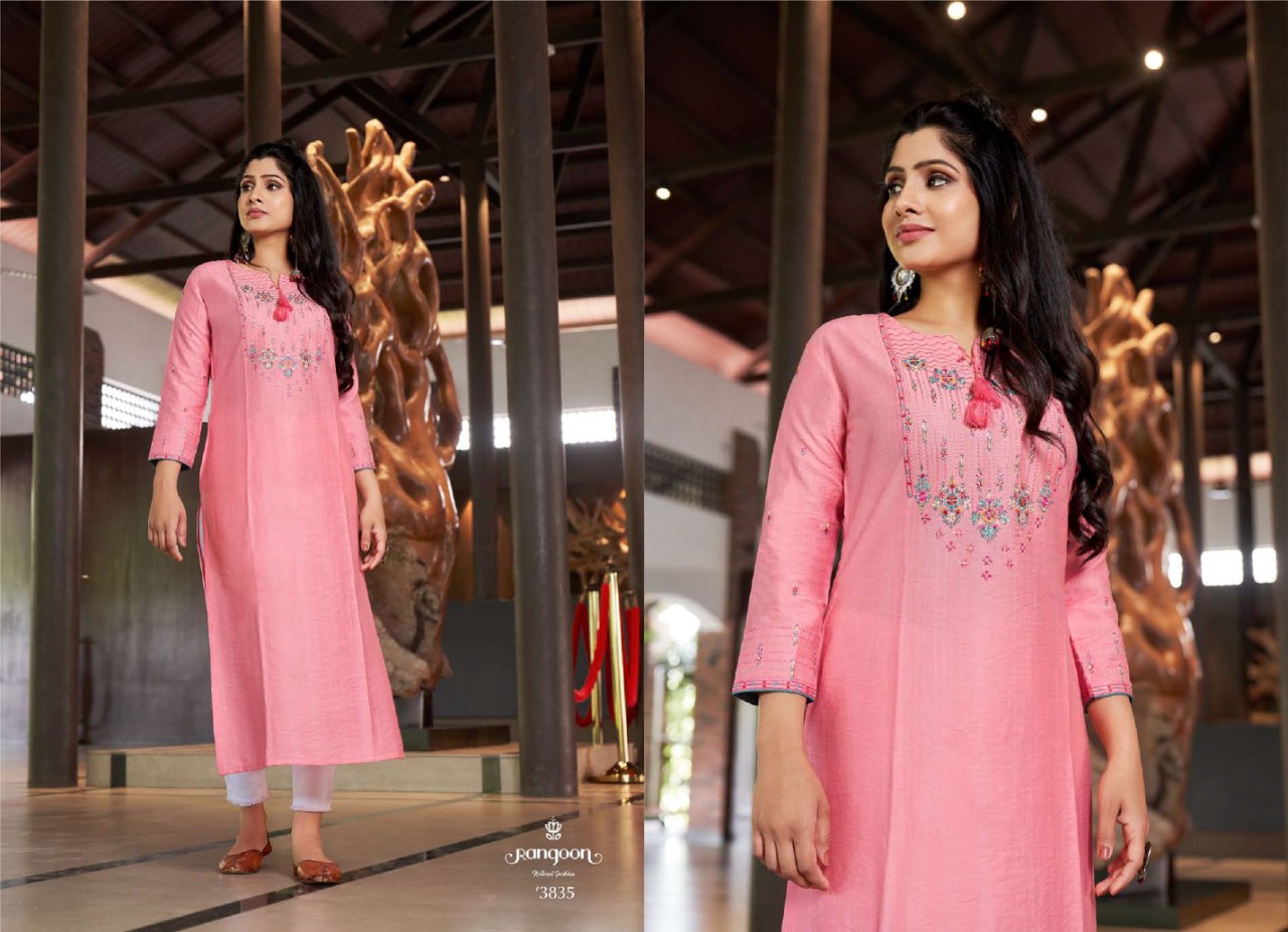 rangoon kessi jeevika 2 viscose new and modern style kurti catalog