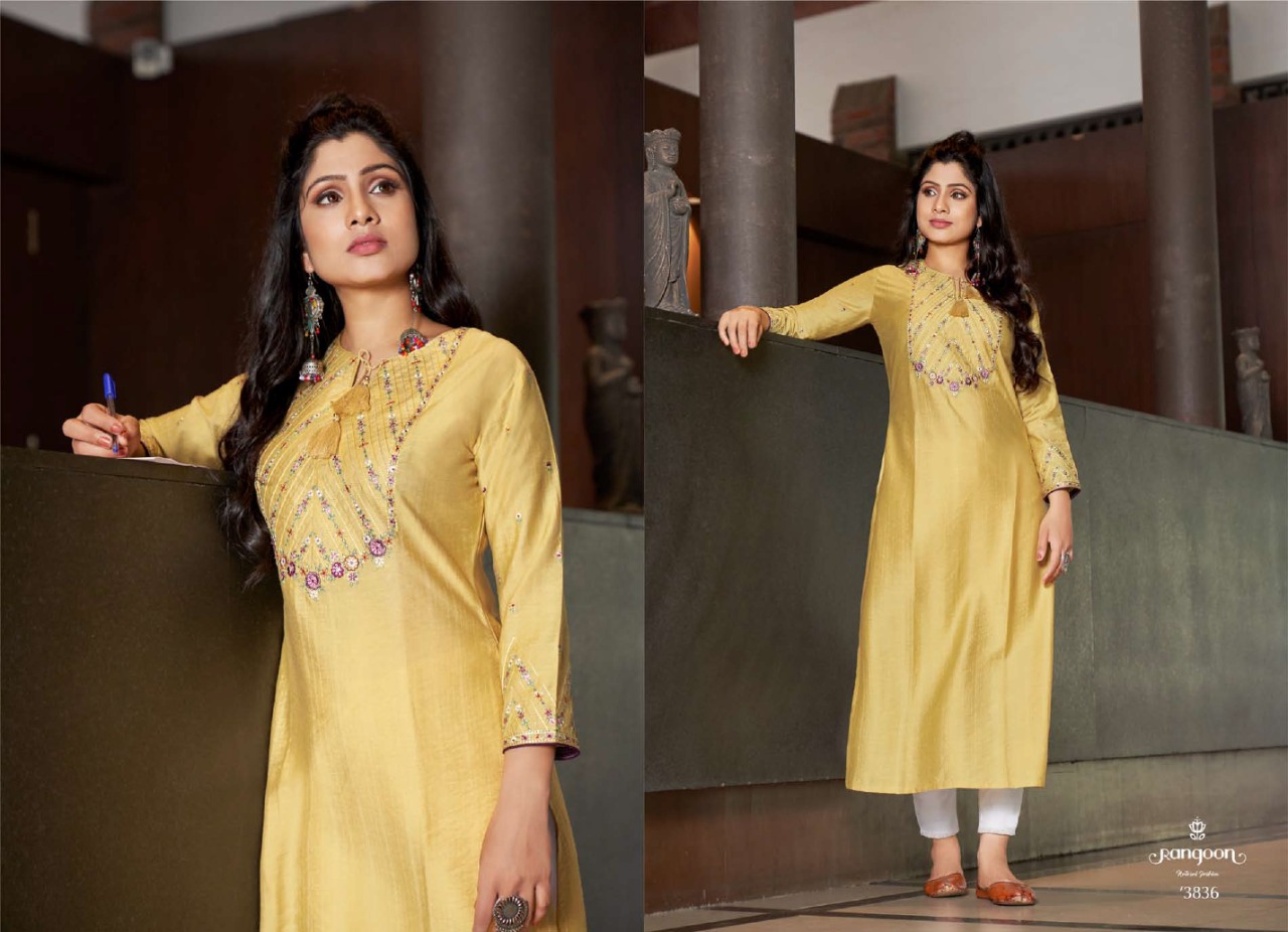 rangoon kessi jeevika 2 viscose new and modern style kurti catalog