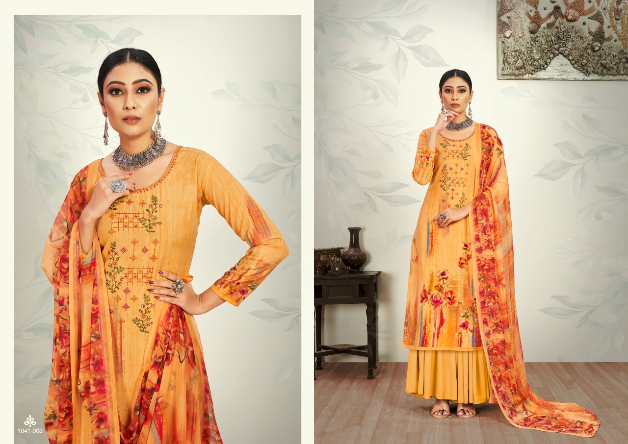 romani mareena cotton graceful look salwar suit catalog