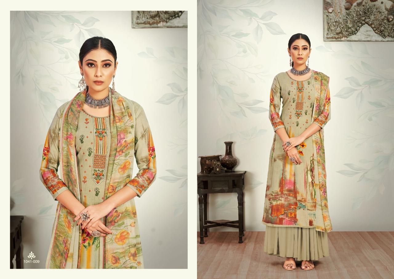 romani mareena cotton graceful look salwar suit catalog