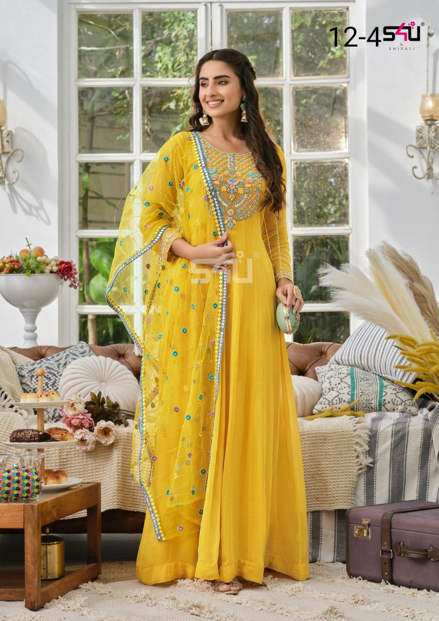 s4u d no 12-4 fancy elegant indo western size set