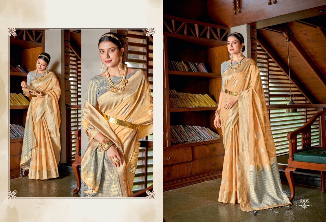 sangam print aakrithi cotton festive look saree catalog