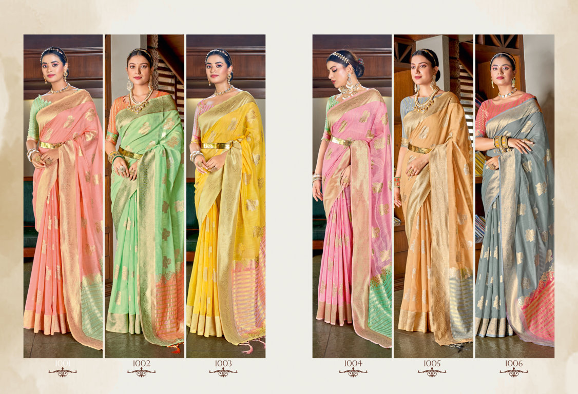 sangam print aakrithi cotton festive look saree catalog