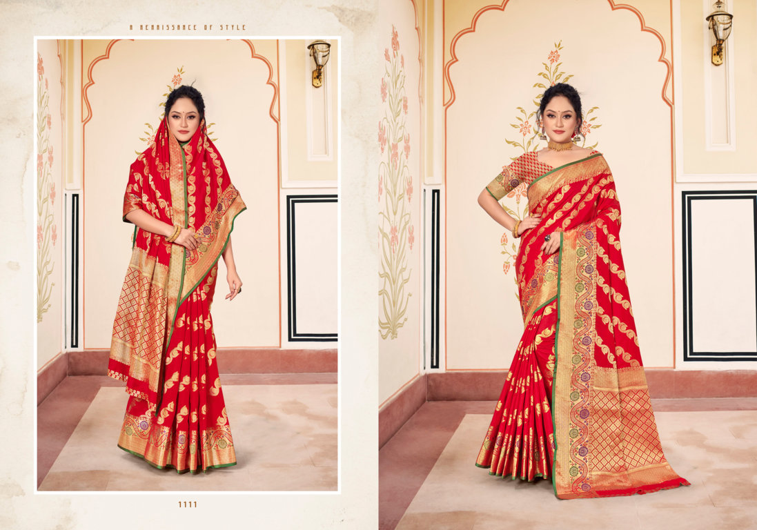 sangam print juhi silk  silk decent look saree catalog