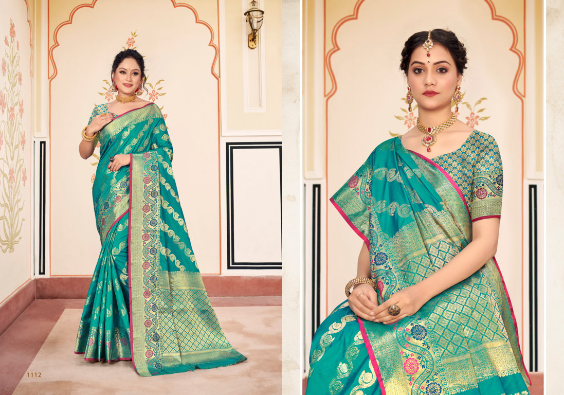 sangam print juhi silk  silk decent look saree catalog