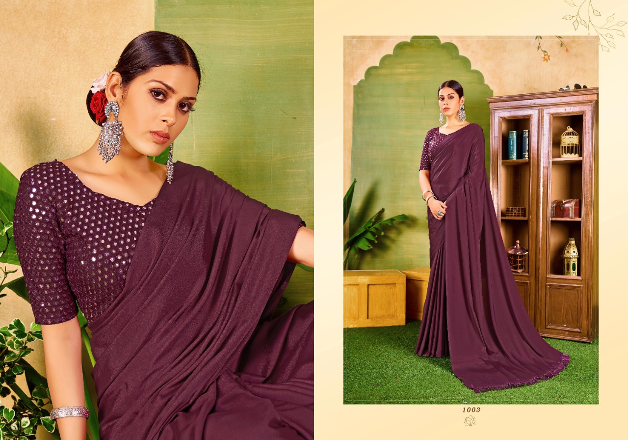 saroj saree femina silk graceful look saree catalog