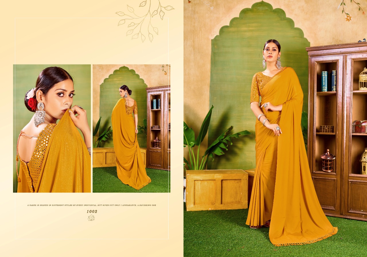 saroj saree femina silk graceful look saree catalog