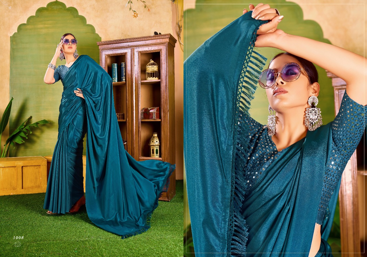 saroj saree femina silk graceful look saree catalog