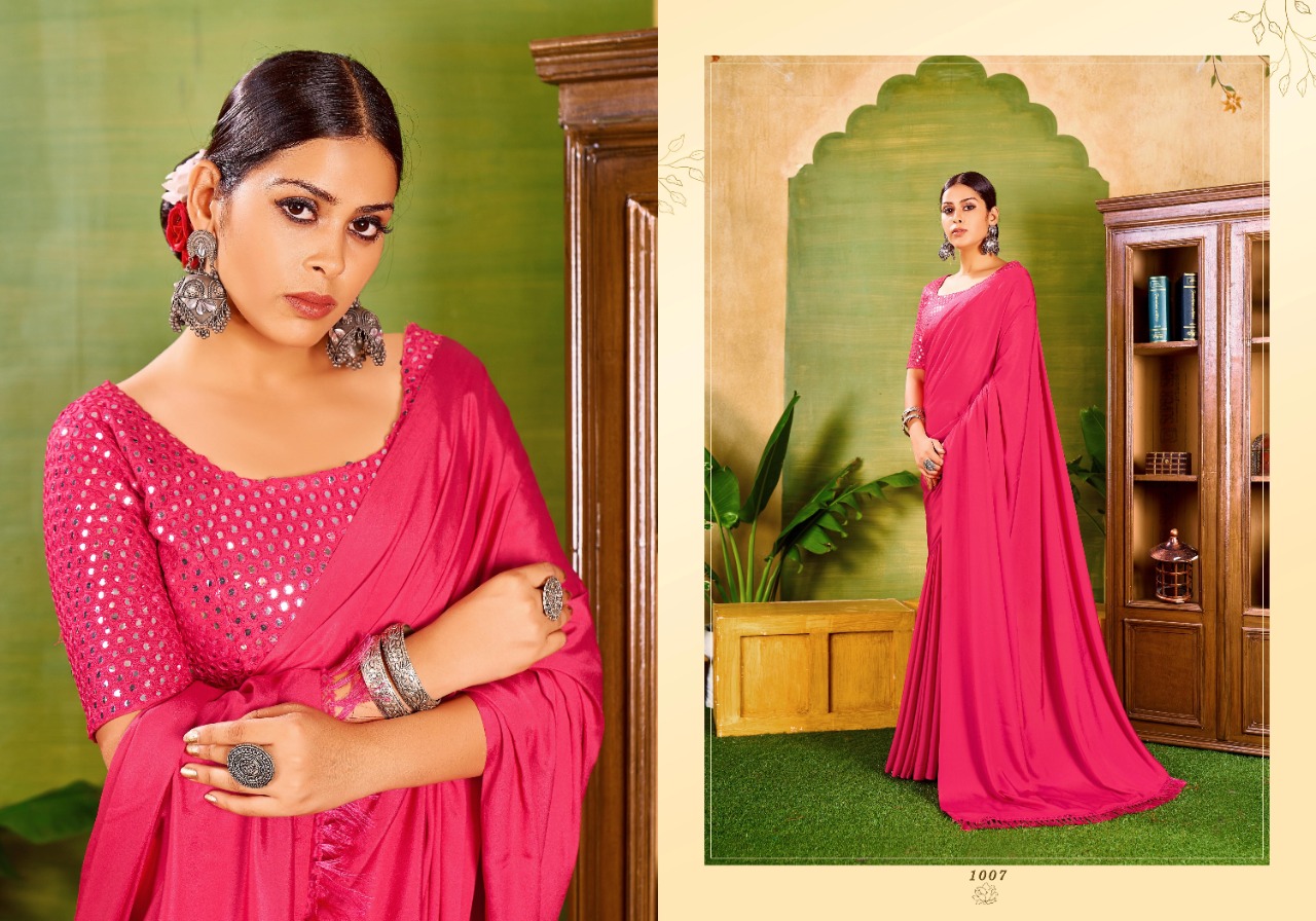 saroj saree femina silk graceful look saree catalog