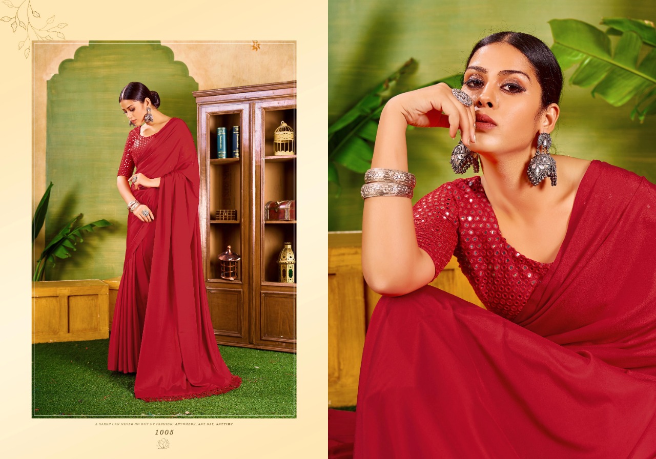 saroj saree femina silk graceful look saree catalog