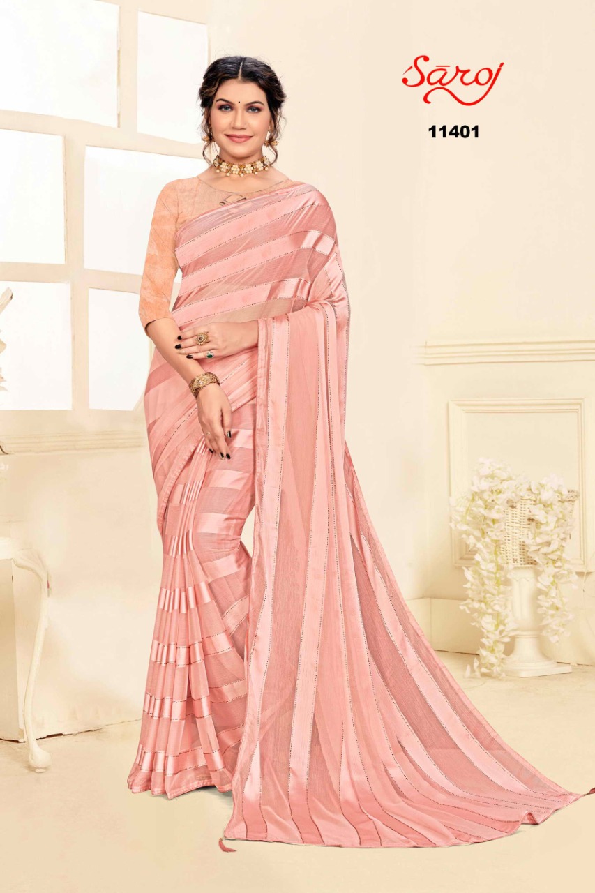 saroj saree Jackpot Vol 2 Georgette regal look saree catalog