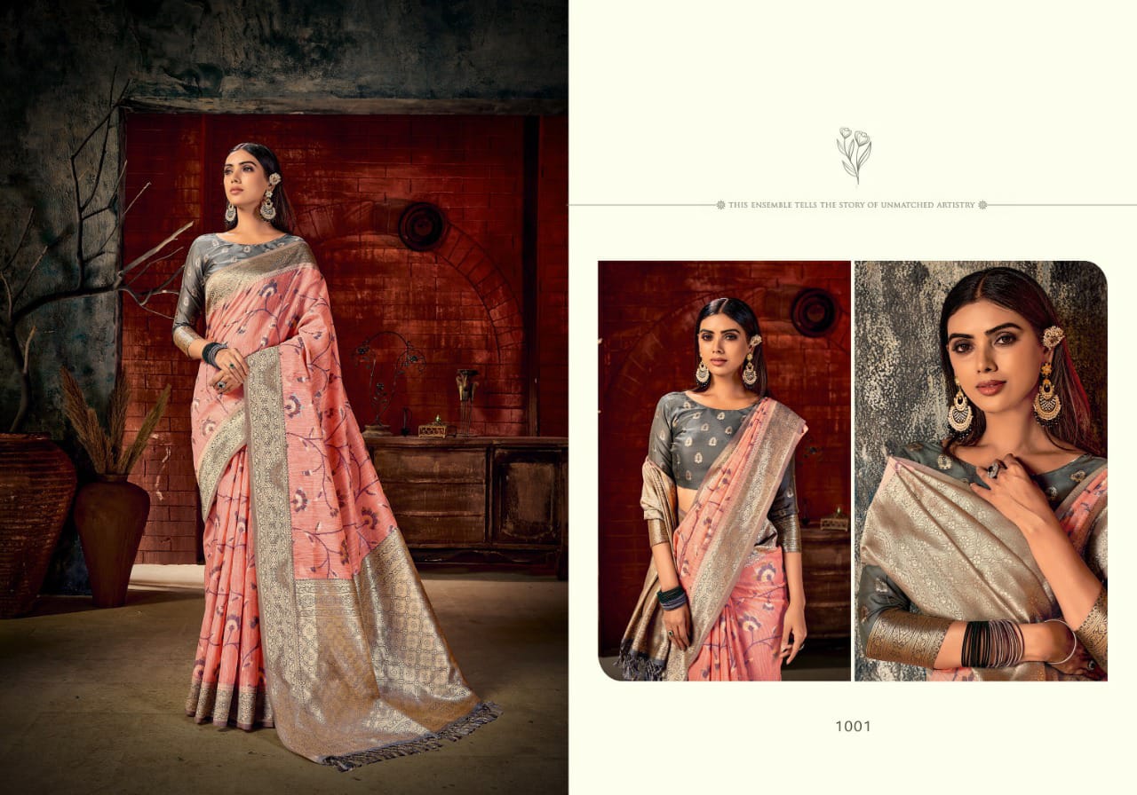 saroj saree maniratna vol 2 linen decent look saree catalog