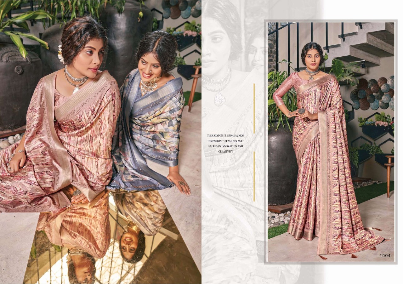 saroj saree prada silk attractive saree catalog