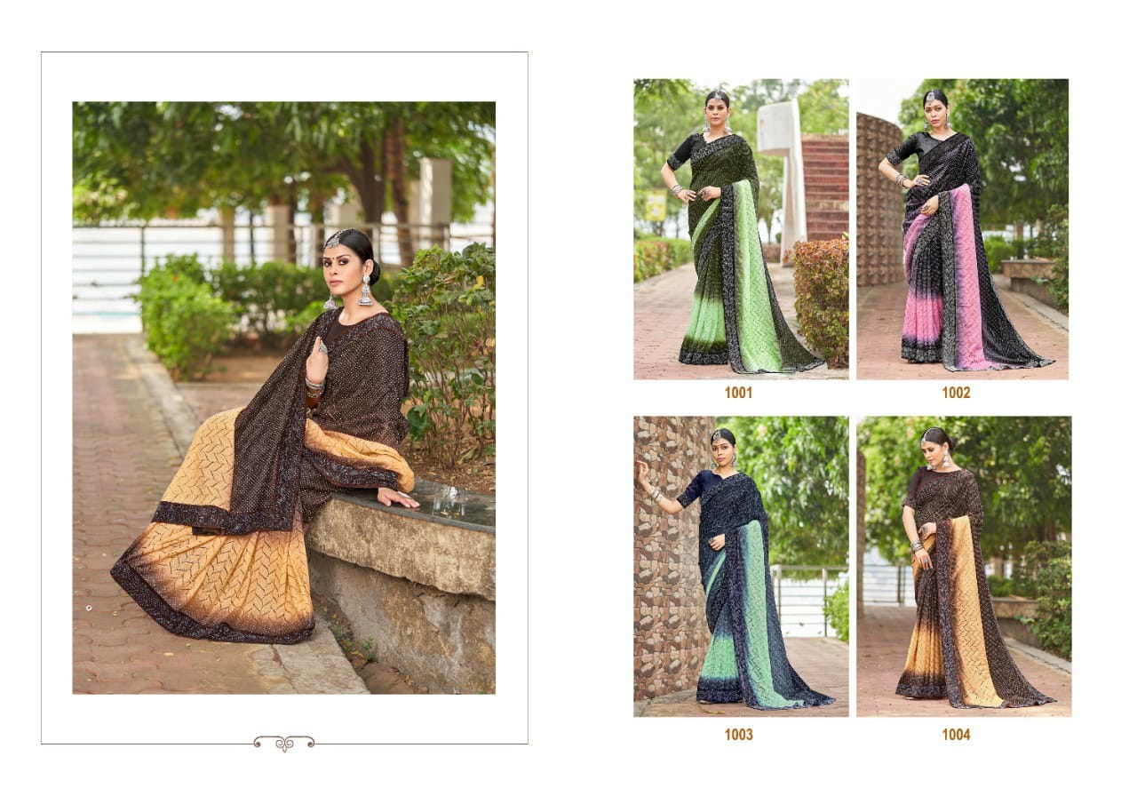 saroj saree sambhavi russell net new and moderan style saree catalog