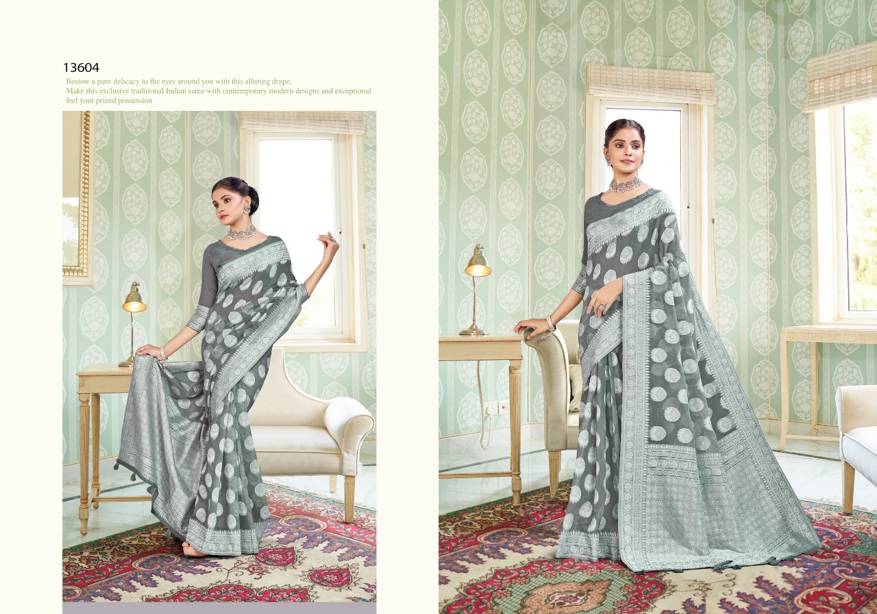 saroj saree sananda vol 2 cotton  gorgeous look sare catalog