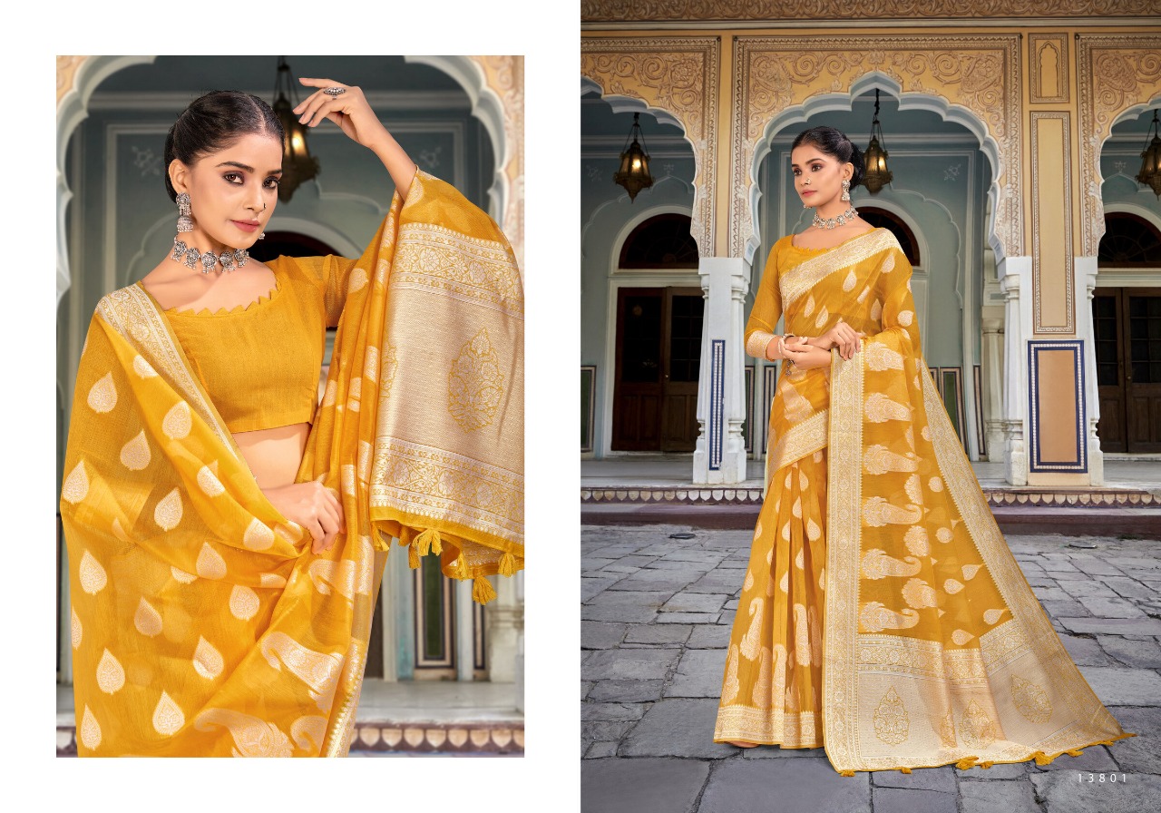 saroj saree sananda vol 4 cotton gorgeous look saree catalog