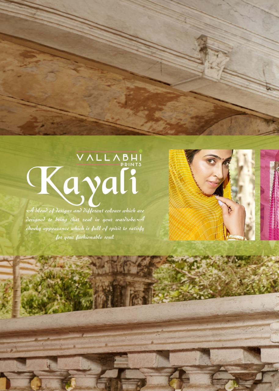 vallabhi print kayali georgette attarctive saree catalog