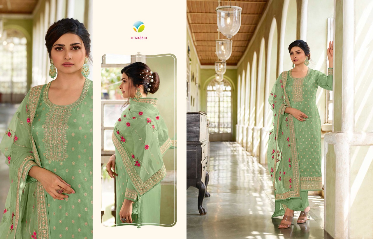 vinay fashion kaseesh aarzoo hitlist dola  elegant salwar suit catalog