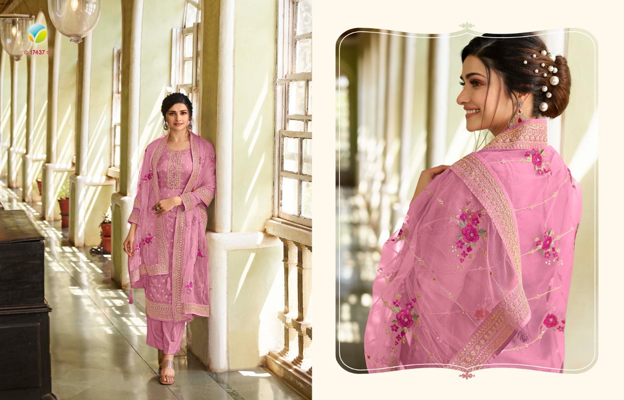 vinay fashion kaseesh aarzoo hitlist dola  elegant salwar suit catalog