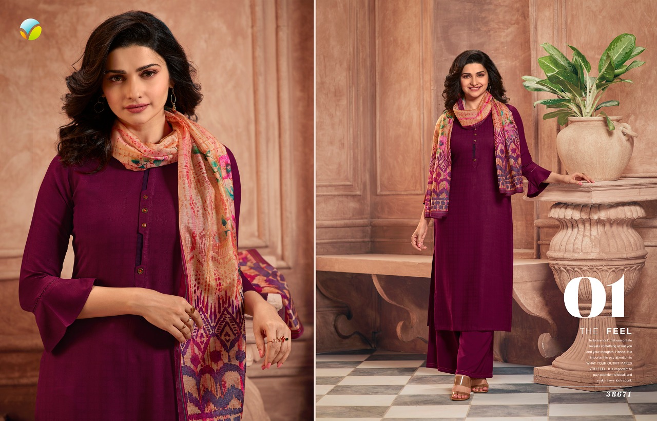 vinay fashion tumbaa butterfly rayon attractive kurti with plazzo and dupatta catalog