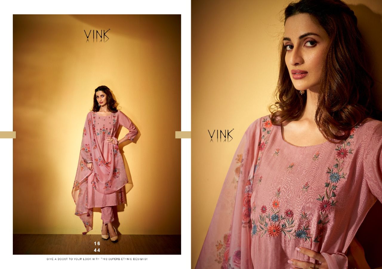 vink occasions 4 viscose gorgeous look top bottom with dupatta catalog