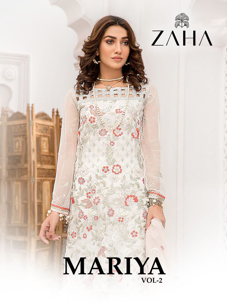 zaha Mariya vol 2 georgette astonishing look salwar suit catalog